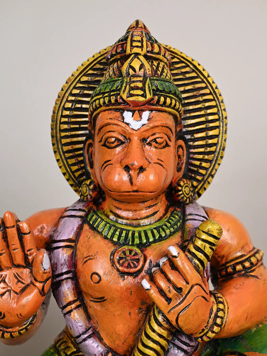  Lord Hanuman Wooden