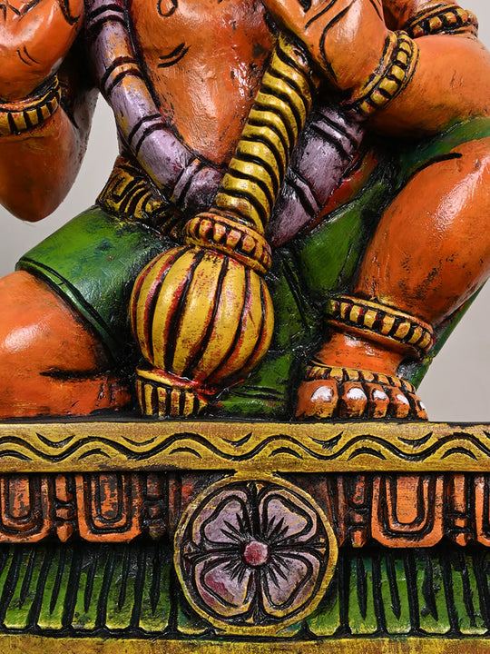  Lord Hanuman Wooden