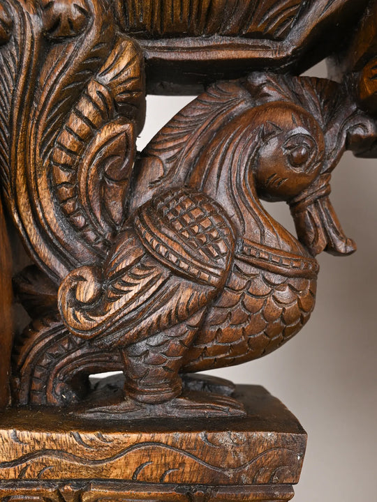 Elephant wooden brackets 