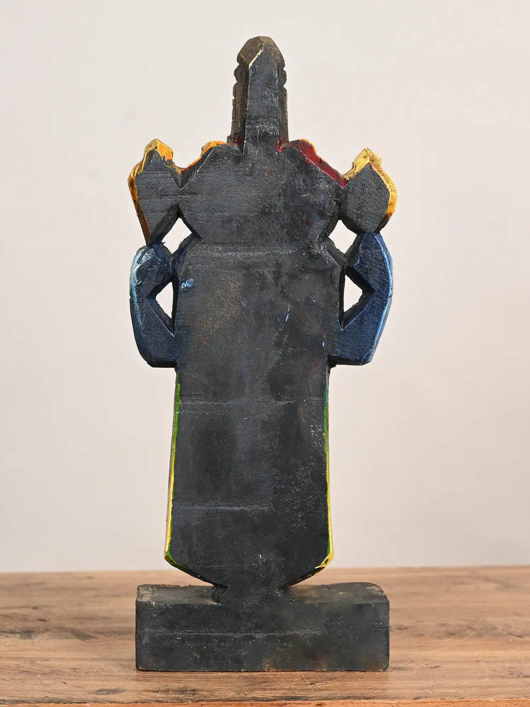 Blue Colored Vishnu Idol 12"