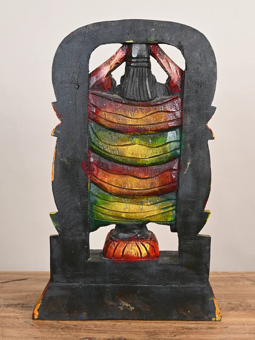 Colorful Tirupati Balaji With Lakshmi Statue 15"