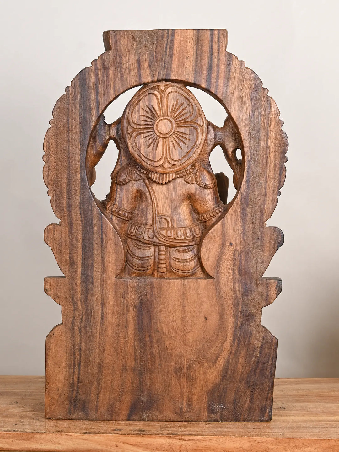 Lord Ganesha Sitting on Two Pedastal Lotus 24"