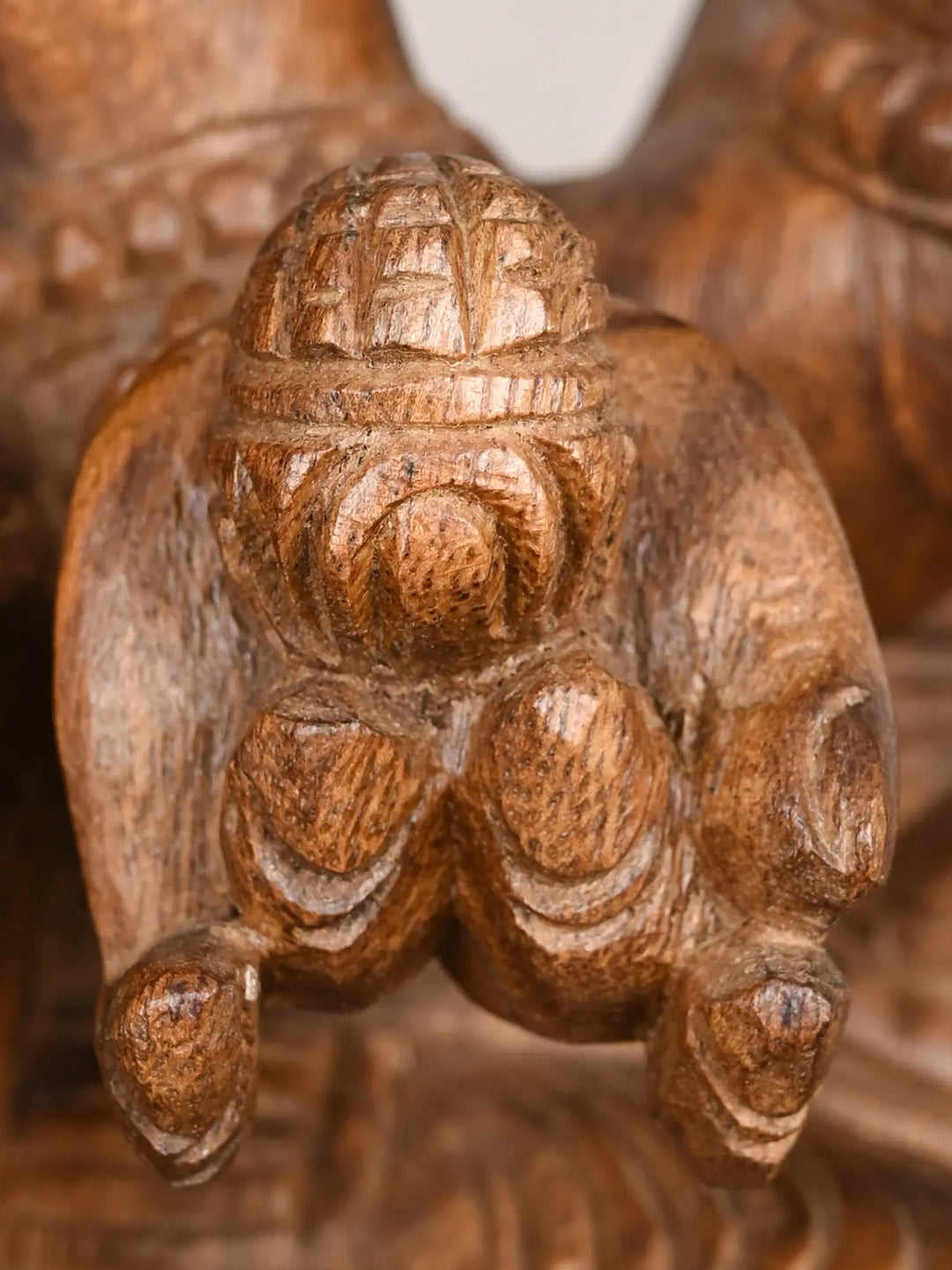 Lord Ganesha Sitting on Two Pedastal Lotus 24"