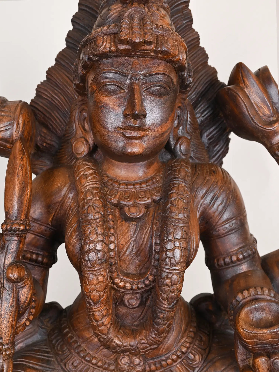 Graceful Goddess Amman Statue 35"