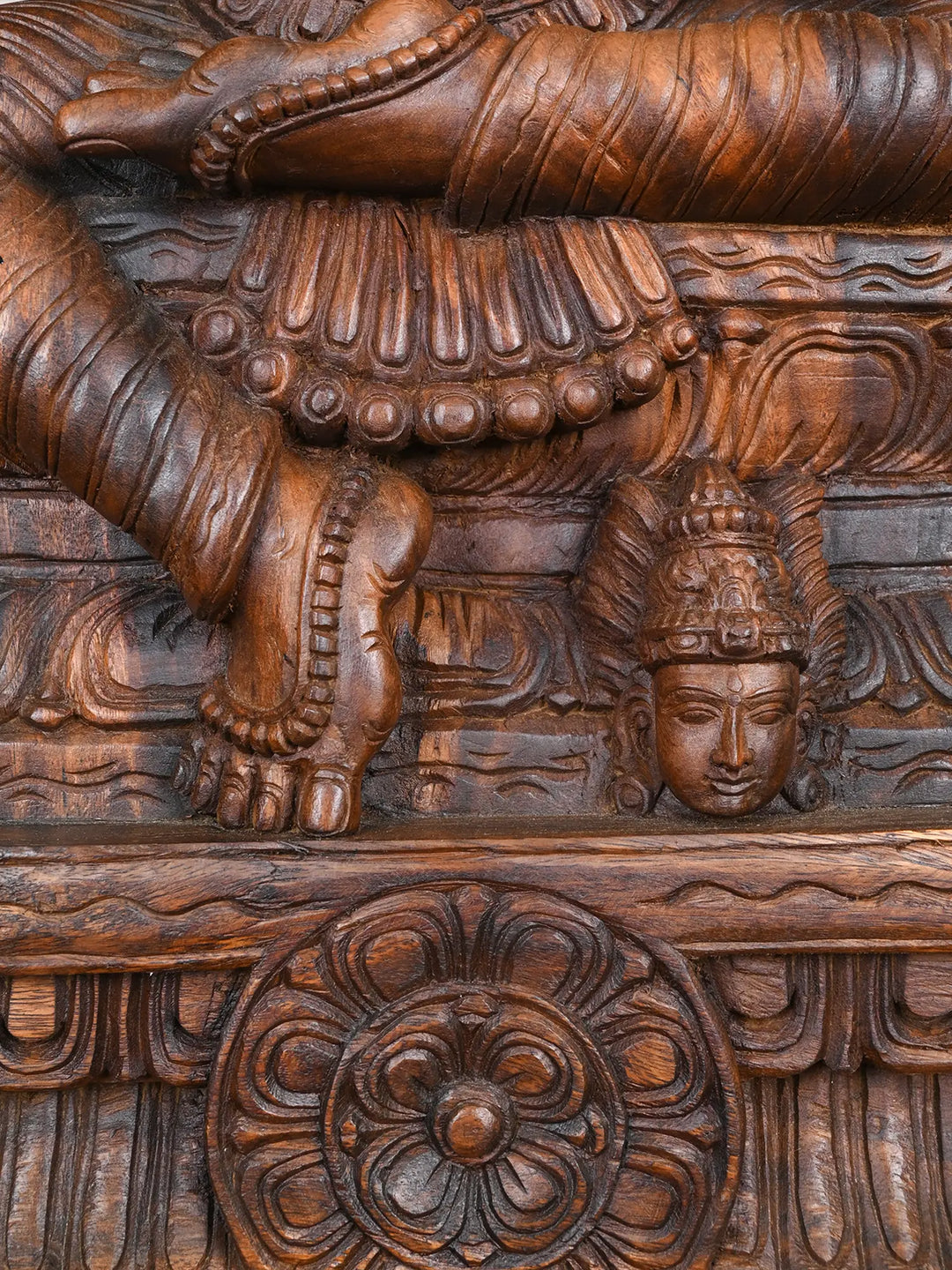 Graceful Goddess Amman Statue 35"