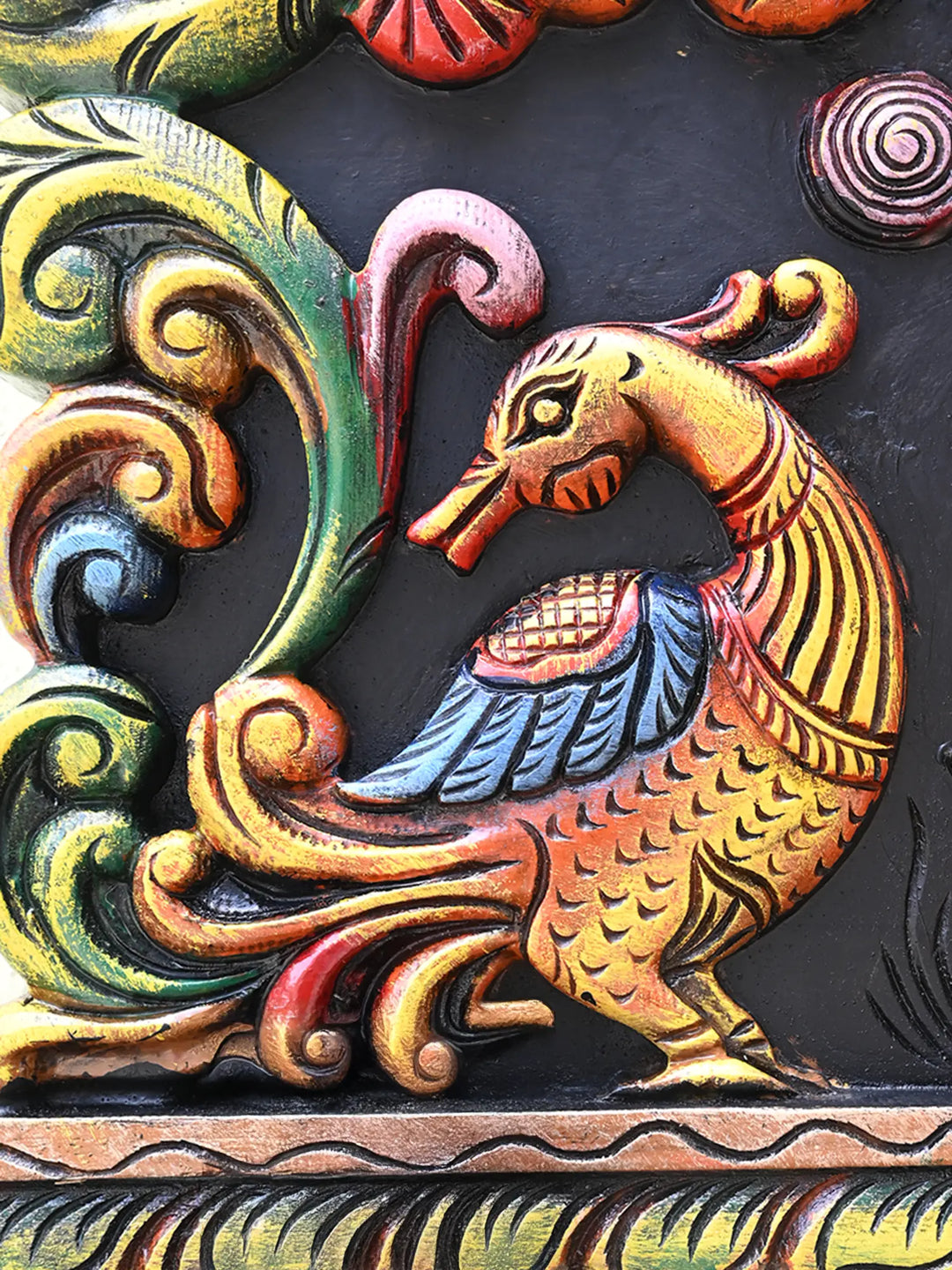 Ganesh Lakshmi Saraswathi Horizontal Panel-44"
