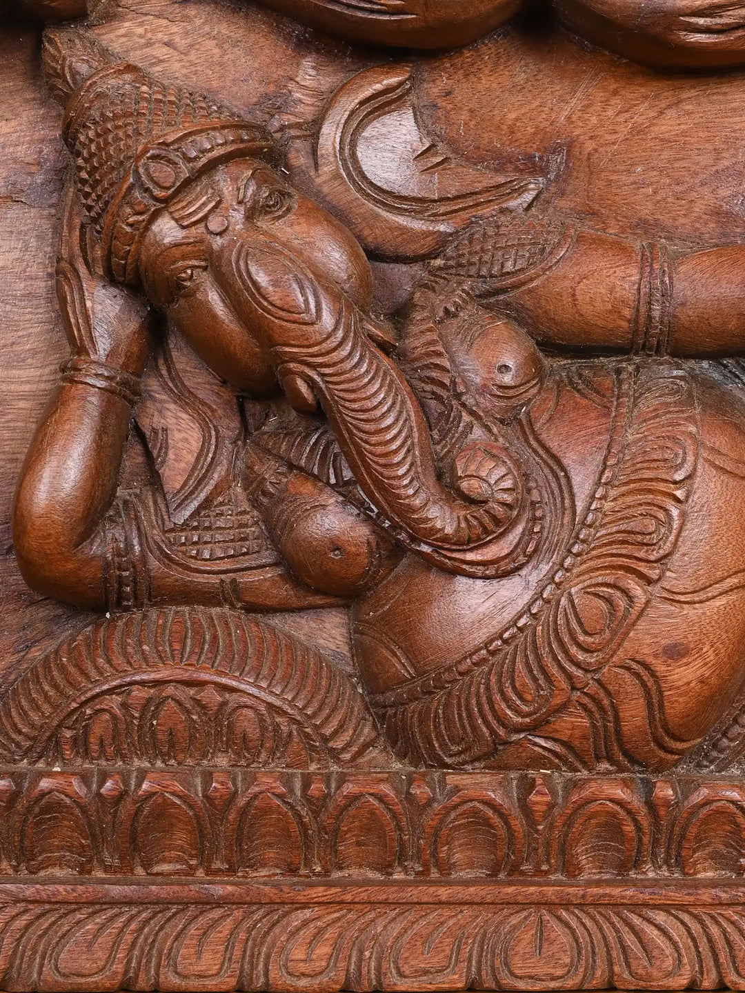 Ganesha Murti in A Relaxed Posture - 24"