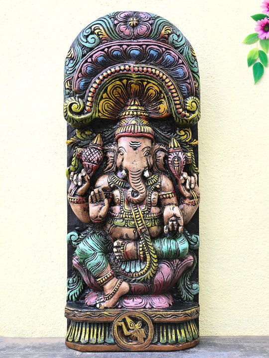 Wooden  Balarupa Vinayagar