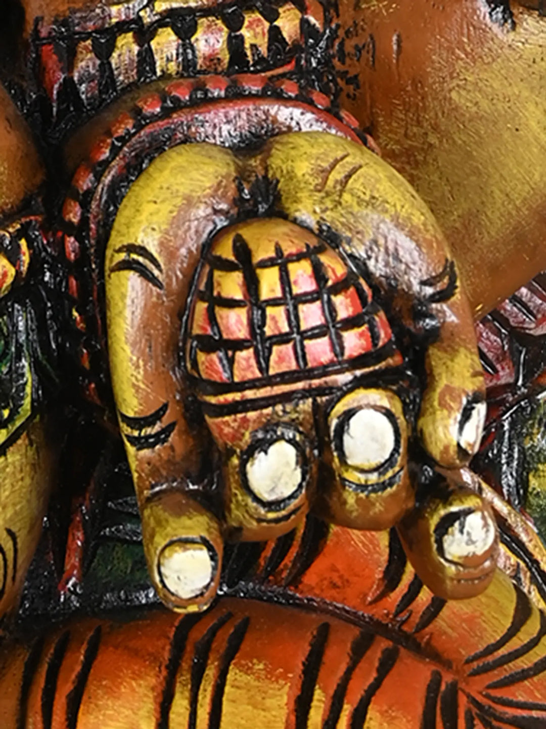 Wooden Arch Ganesh Statue- 36"