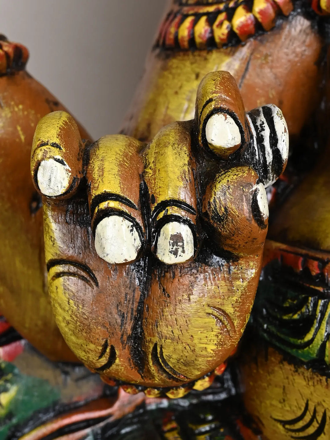 Wooden Arch Ganesh Statue- 36"