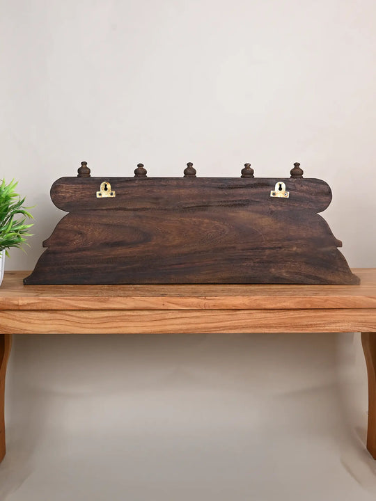 Wooden Dome Frame for Pooja Decor - 36"