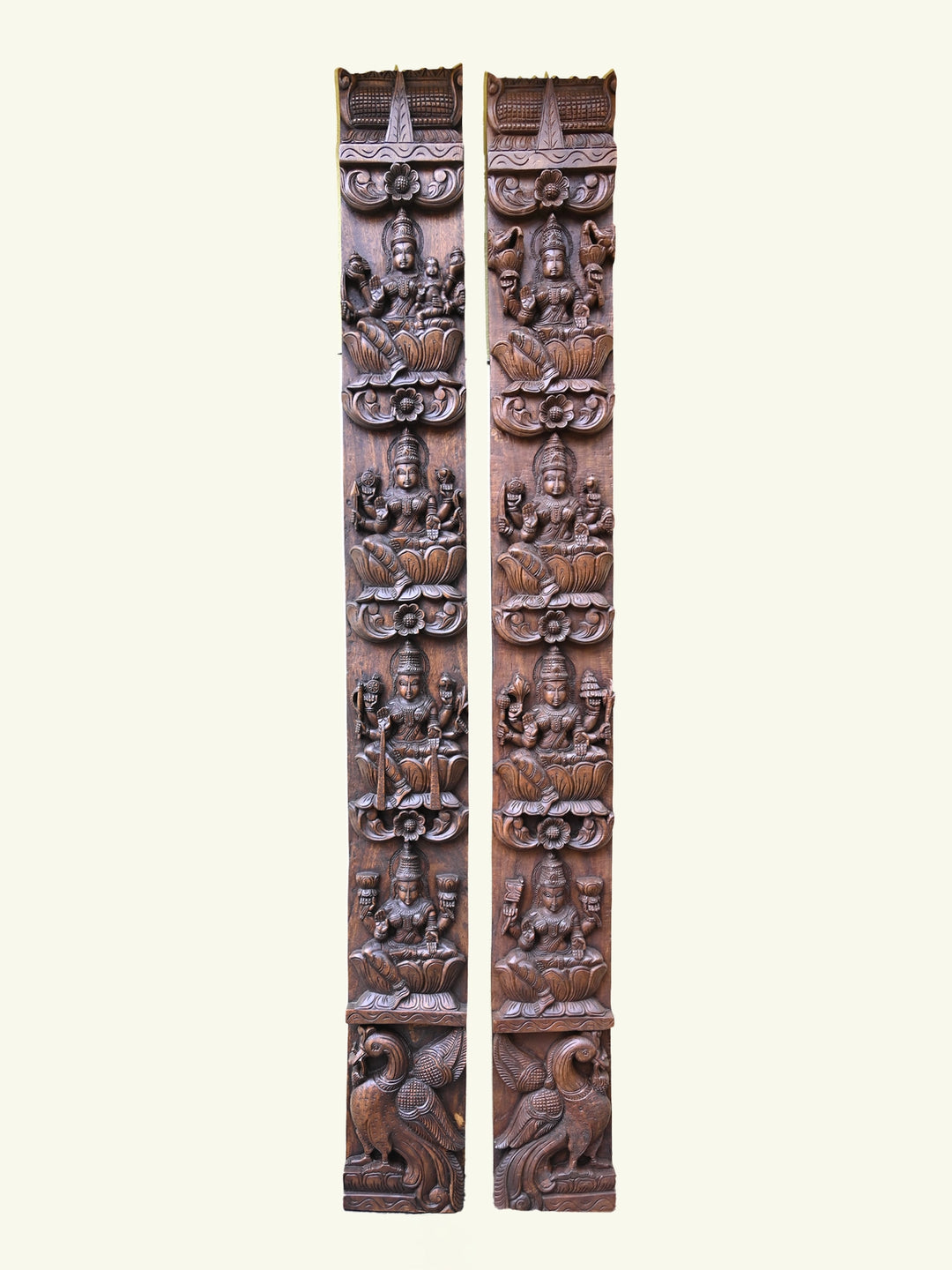 Astalakshmi wooden panel
