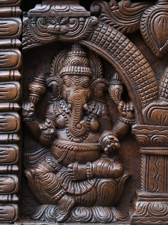 Sqaure Model Lord Ganesha  37"