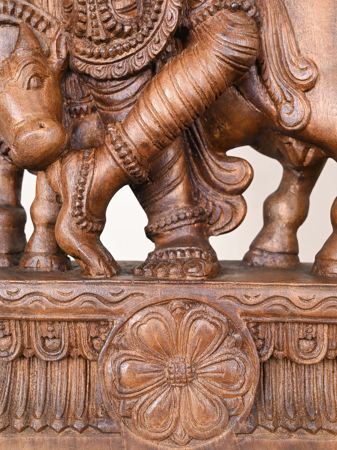 2Ft Gopala Krishna with Flute and Cow