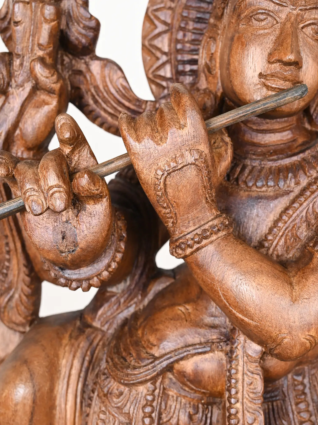 2Ft Gopala Krishna with Flute and Cow