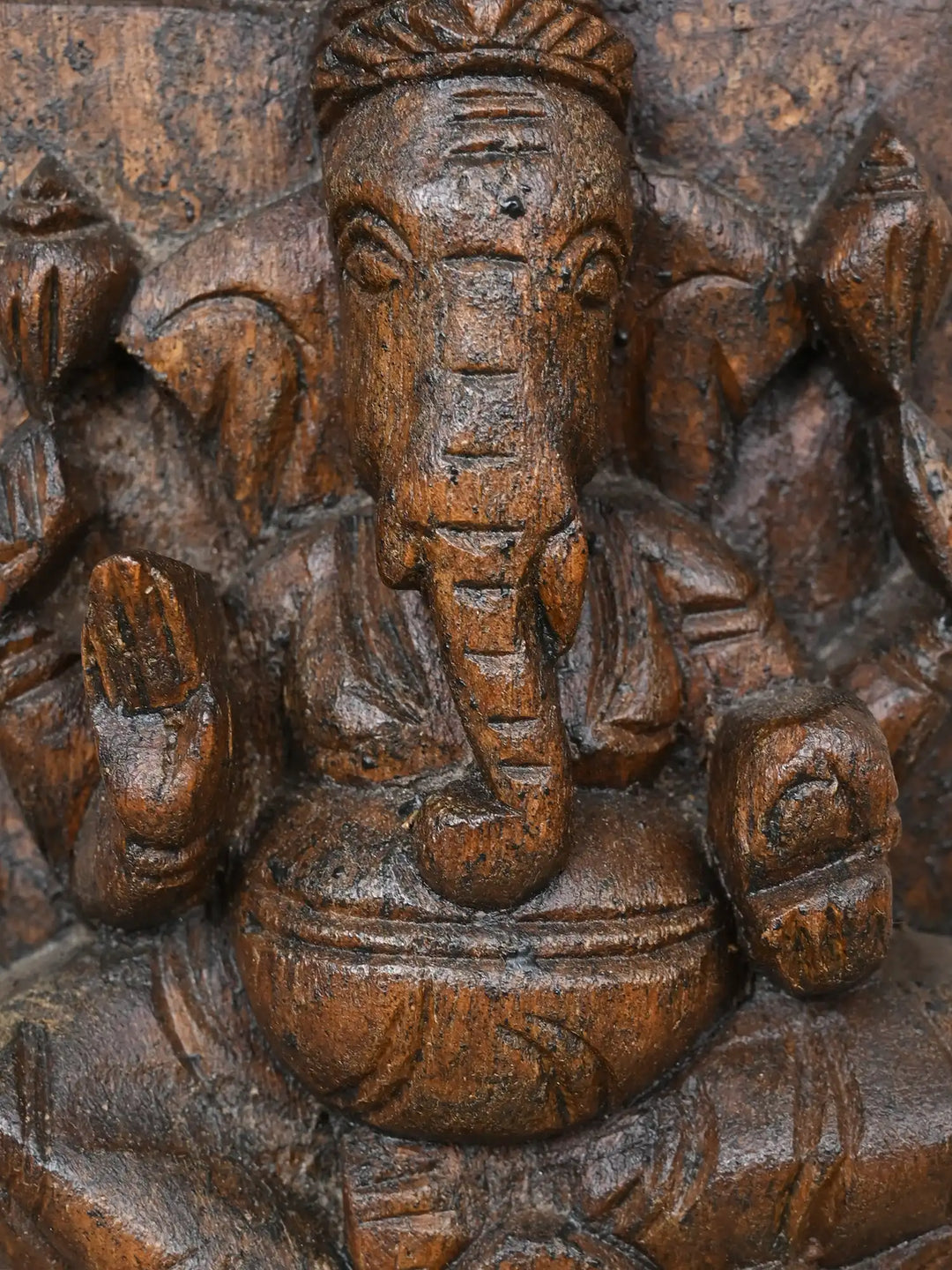Eight Form Of Paired Lord Ganesha Panel 36"