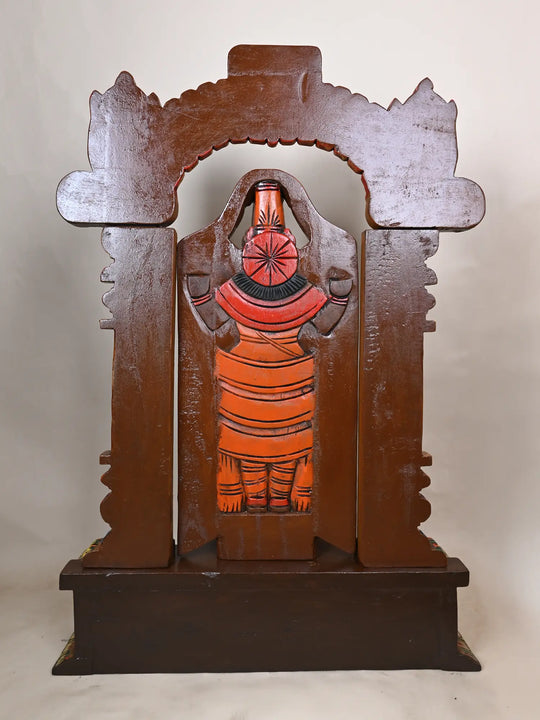 Multicolored Lord Thirupati Balaji Statue 40"