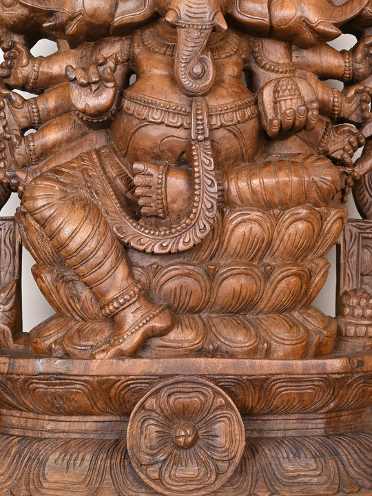 Panchamuga Ganapathi Statue 30"