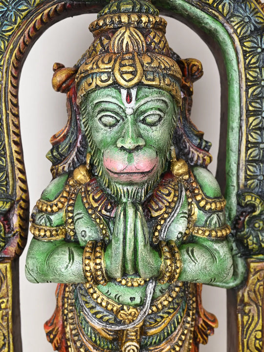 Standing Arch Hanuman Statue 31"