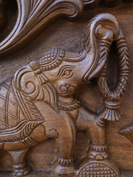 Goddess Gajalakshmi Panel 36"