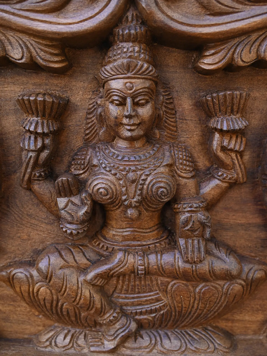 Goddess Gajalakshmi Panel 36"