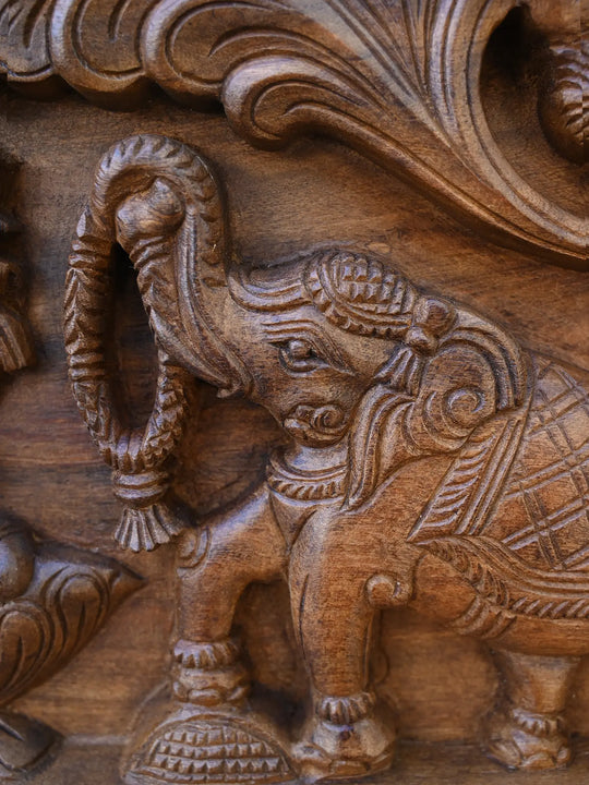 Goddess Gajalakshmi Panel 36"