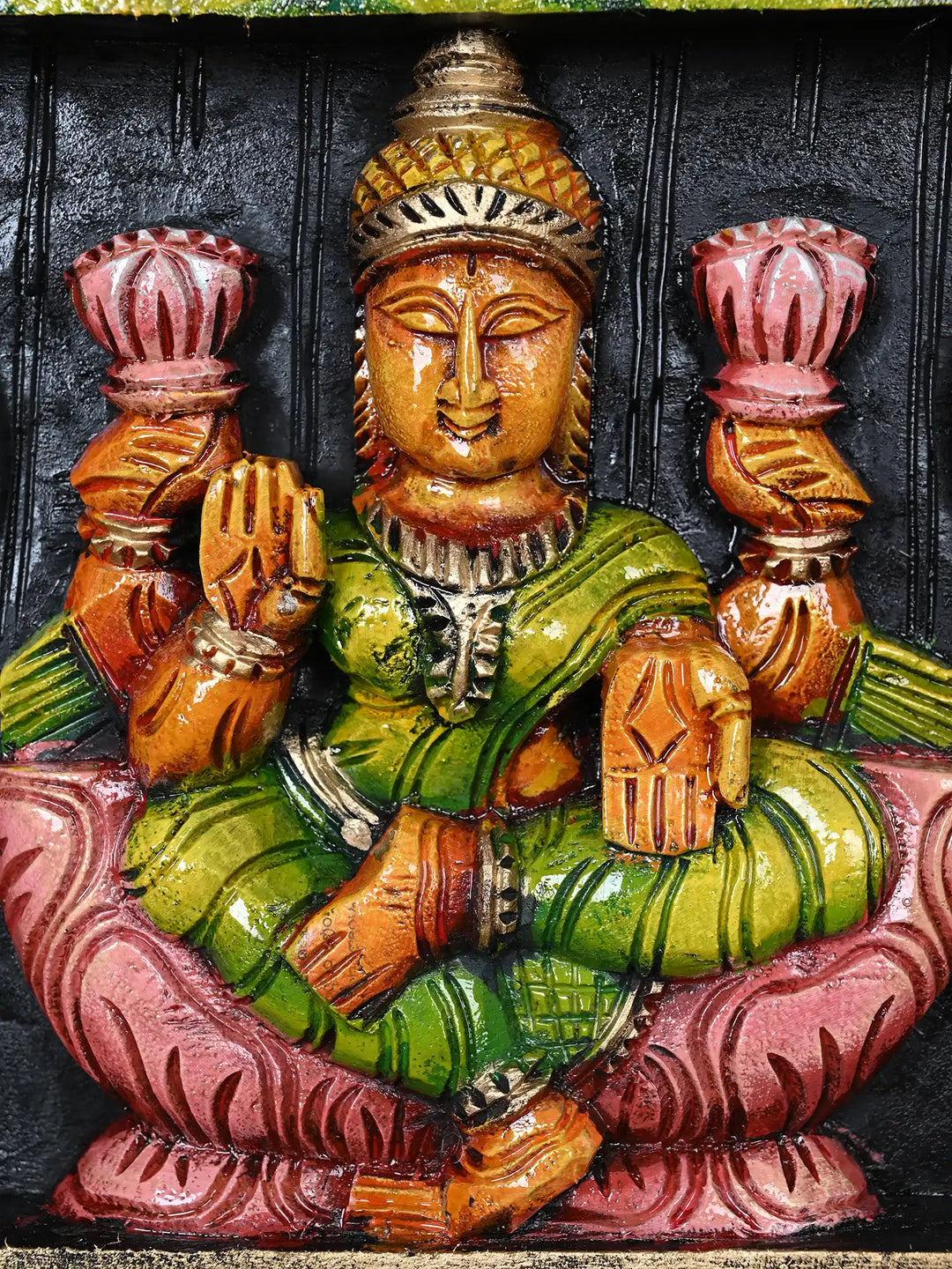 Decorative Panel of Gaja Lakshmi 36"