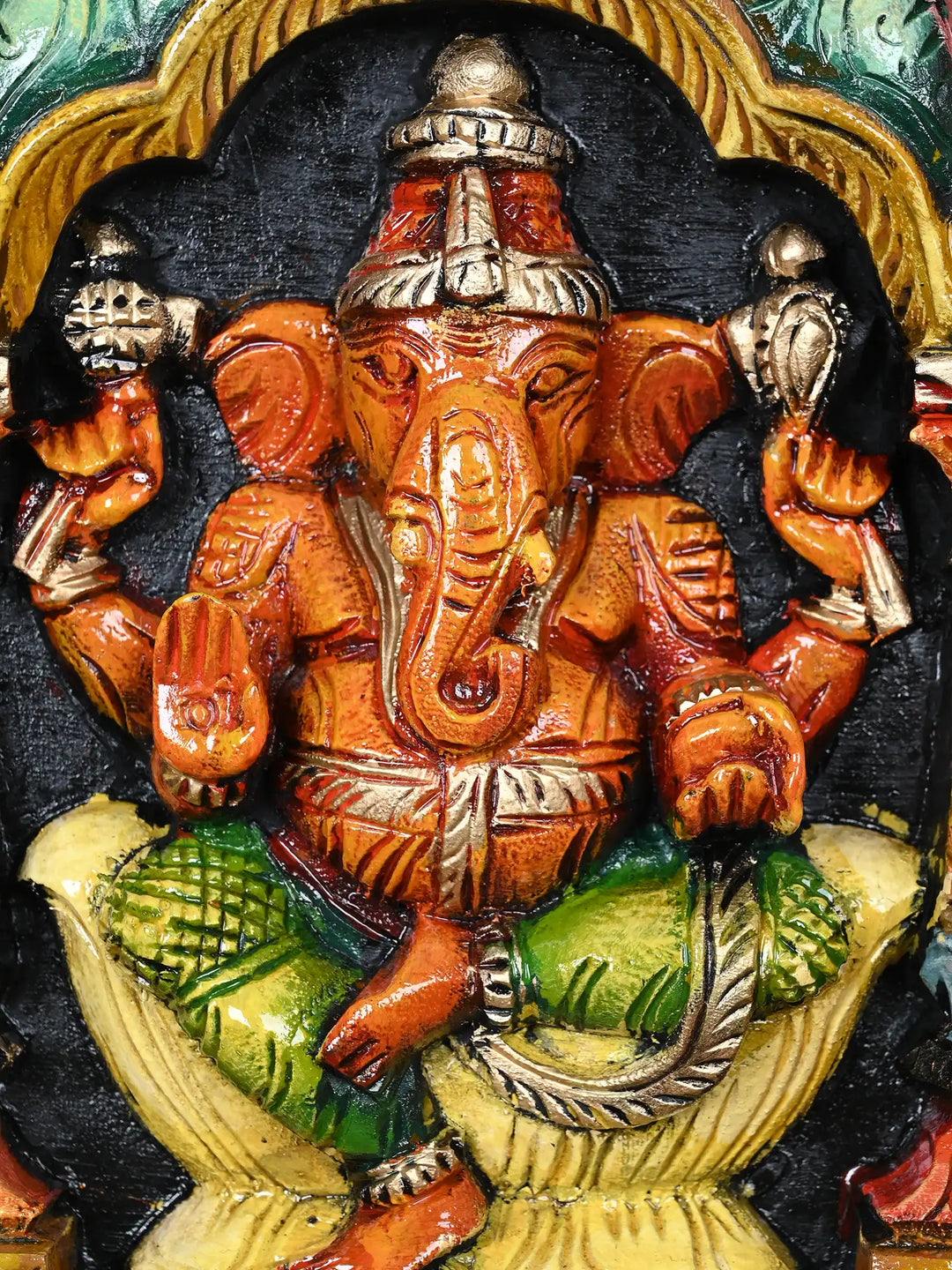 Wall Mount For Ganesh With Parrot 12"