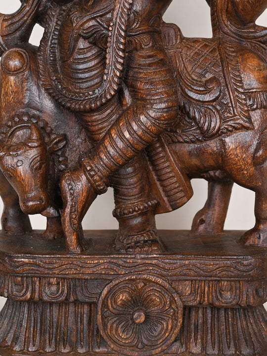 Shri Govindha Krishna Playing With Flute 18"