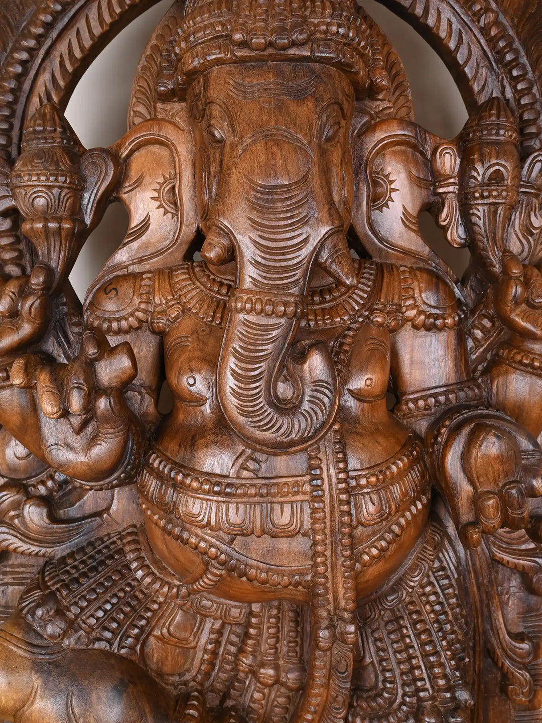 Lord Ganesha in a Moment of Blissful Dance 72"