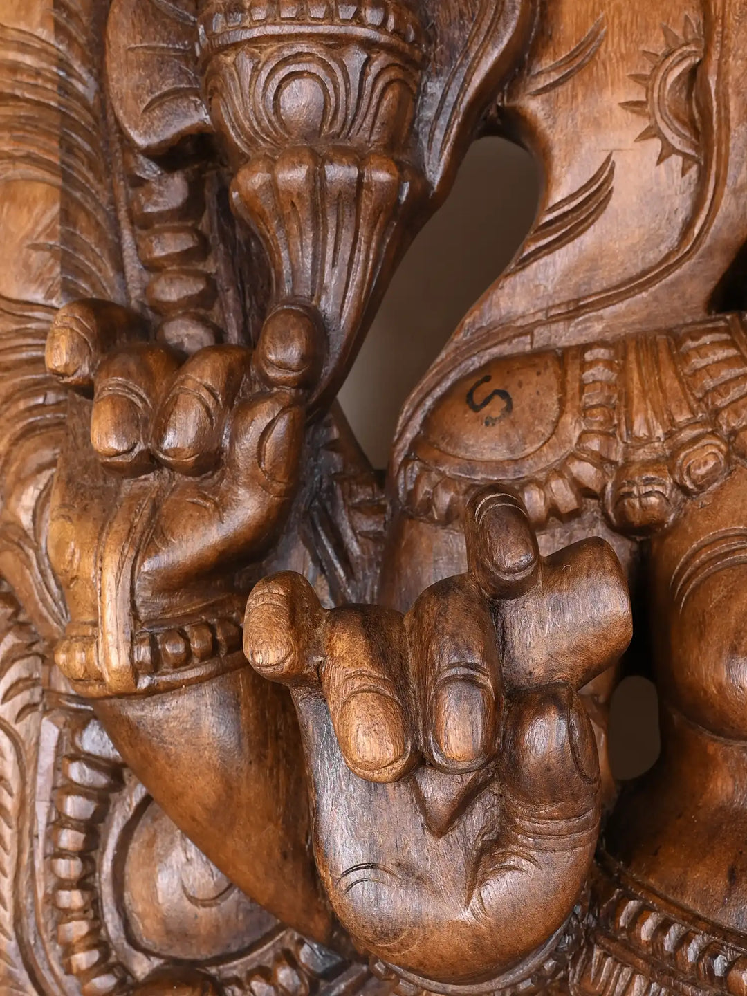 Lord Ganesha in a Moment of Blissful Dance 72"