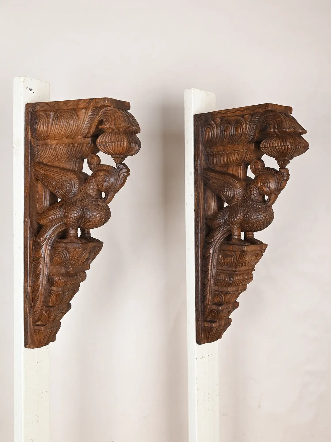 Decorative Wooden Brackets For Parrot 18"