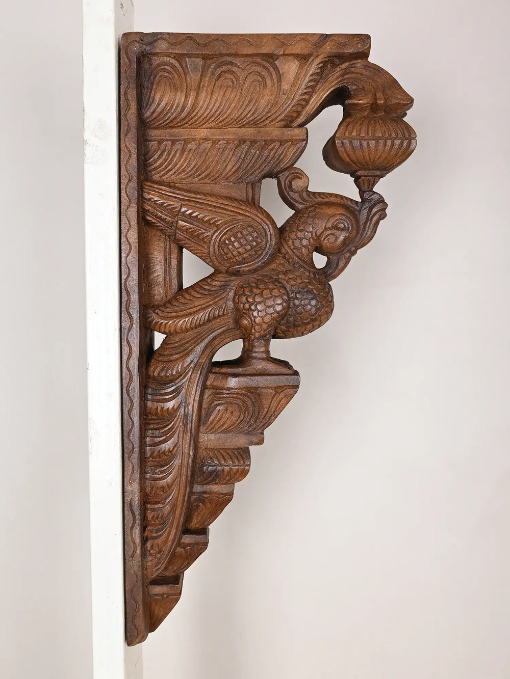 Wooden parrot brackets