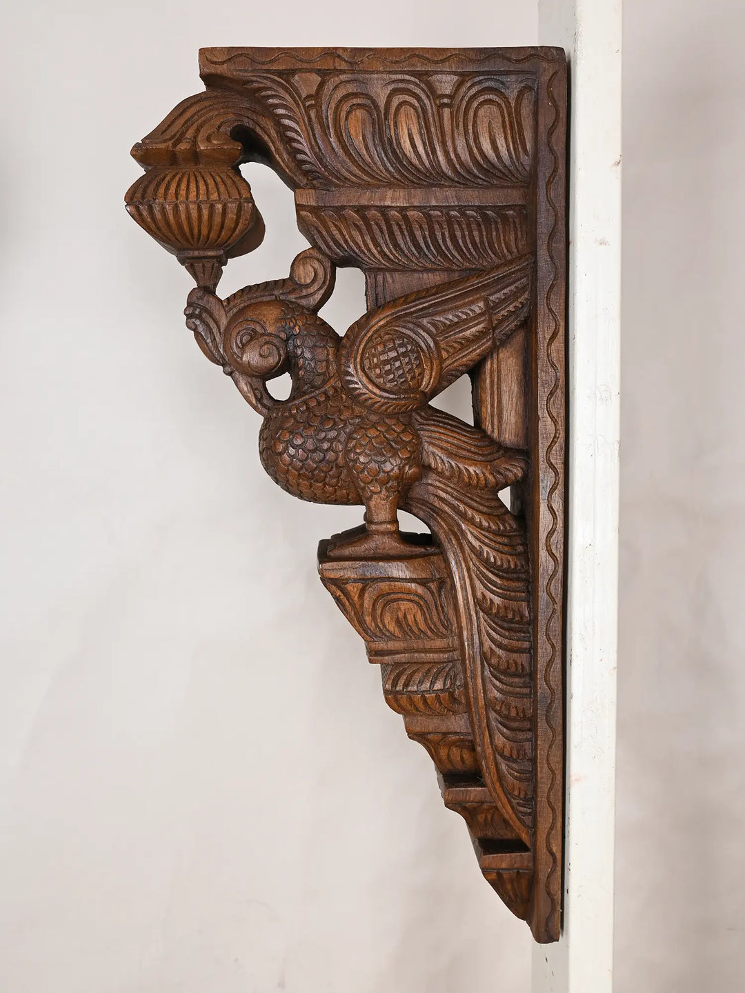 Wooden parrot brackets