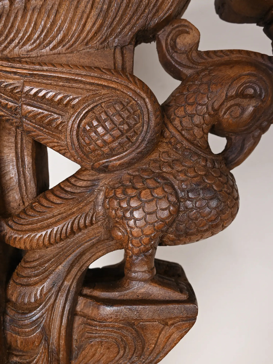 Decorative Wooden Brackets For Parrot 18"