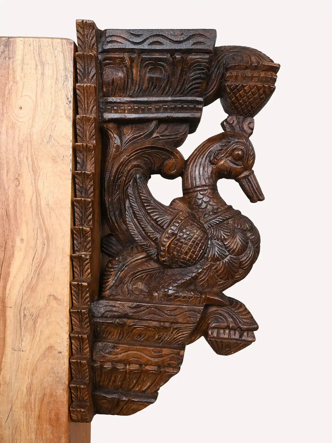 Decoratively Paired Hamsa Wall Bracket 18"