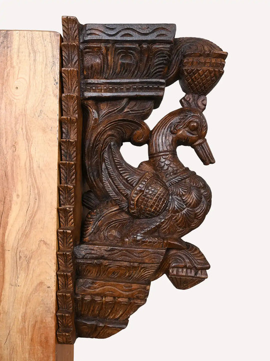 Decoratively Paired Hamsa Wall Bracket 18"