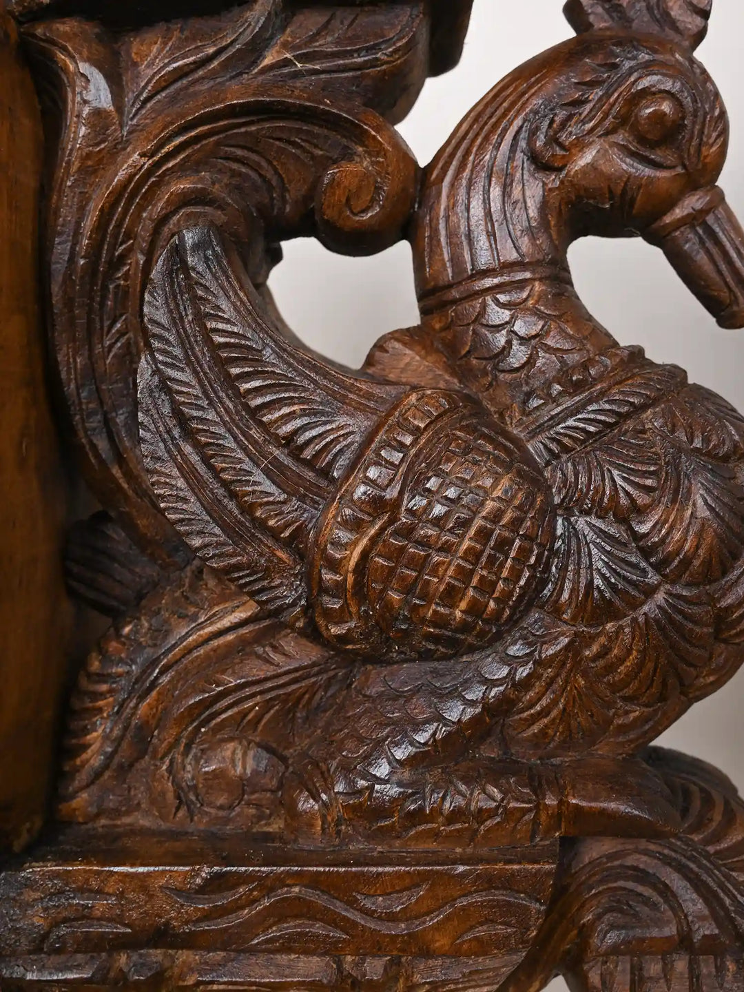 Decoratively Paired Hamsa Wall Bracket 18"