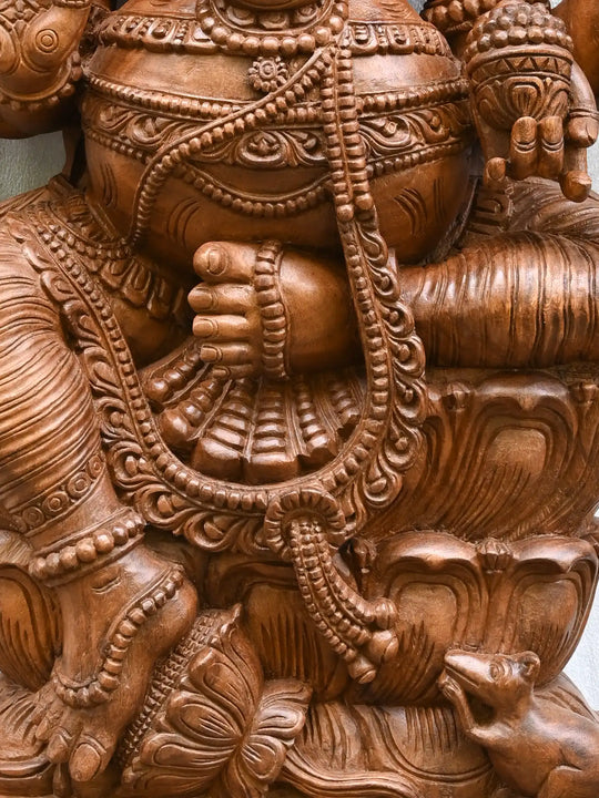 4Ft Blessing Lord Ganesh Statue