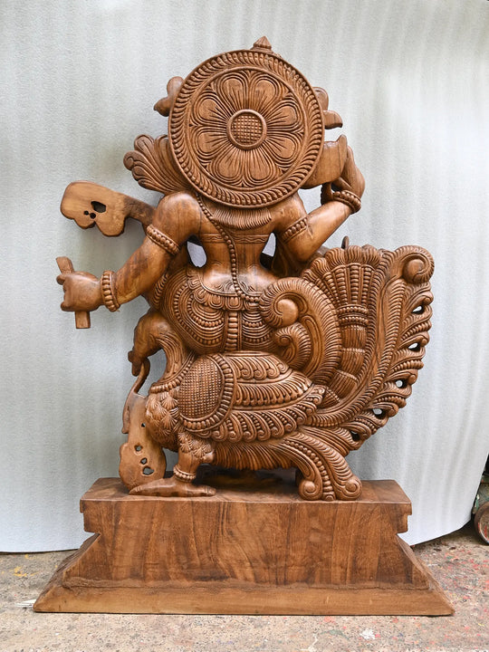 Goddess Saraswathi With Playing Veena 51"