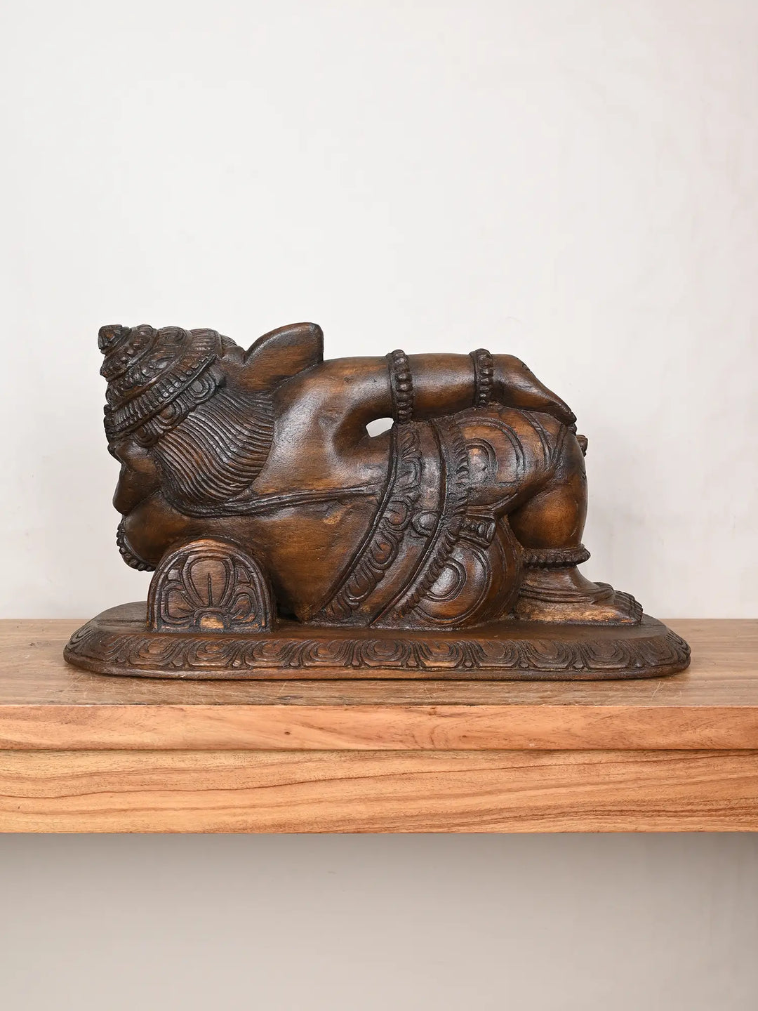 20" Reclining Lord Ganesha Statue