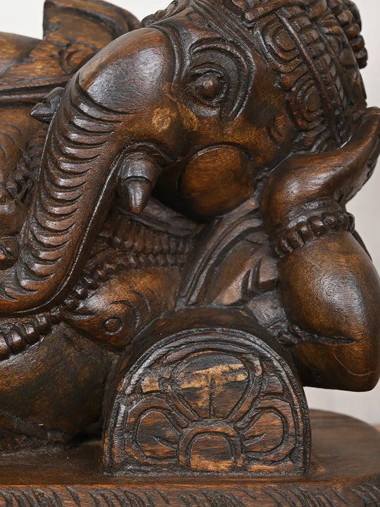 20" Reclining Lord Ganesha Statue