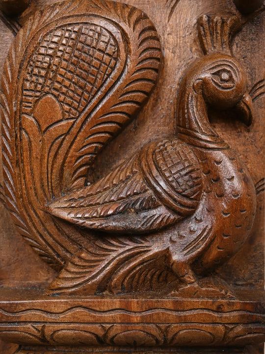 Paired Vertical Ganesh, Lakshmi & Saraswaathi Panel 37"