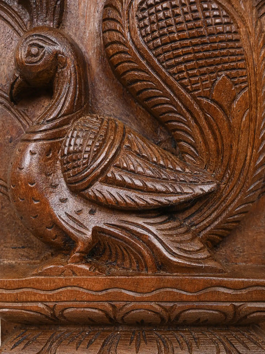 Paired Vertical Ganesh, Lakshmi & Saraswaathi Panel 37"