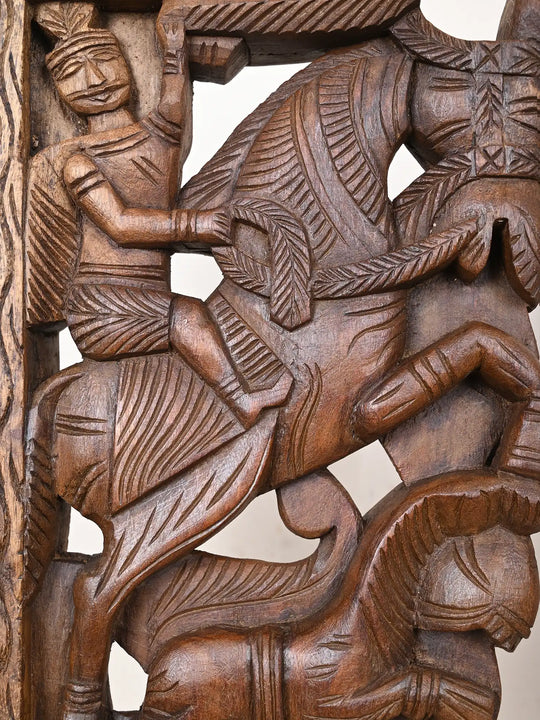 Pair Of Traditional Horse Brackets 18"