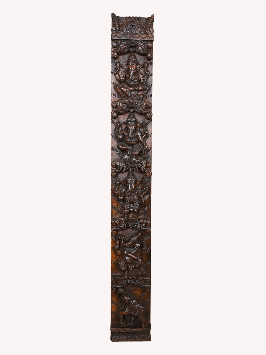 Astaganesh pair of wooden panel