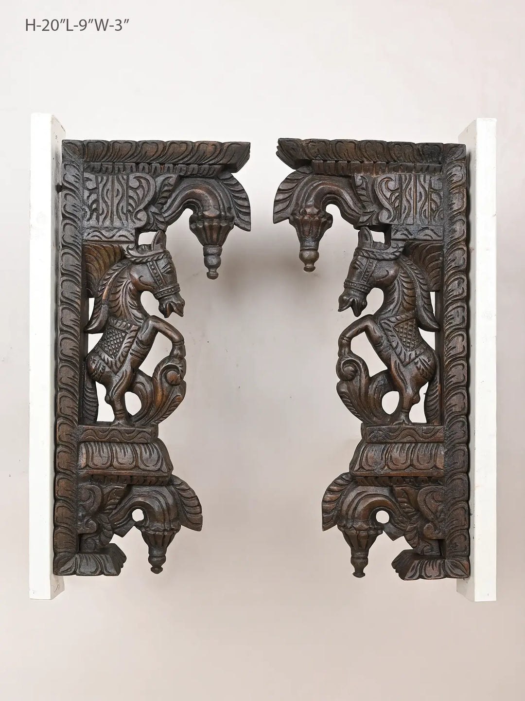 20" Paired Bodhil Style Horse Brackets