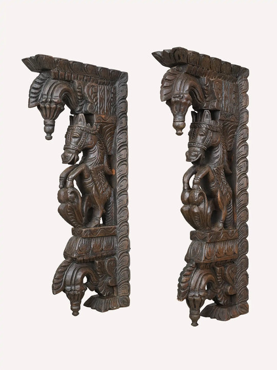 20" Paired Bodhil Style Horse Brackets