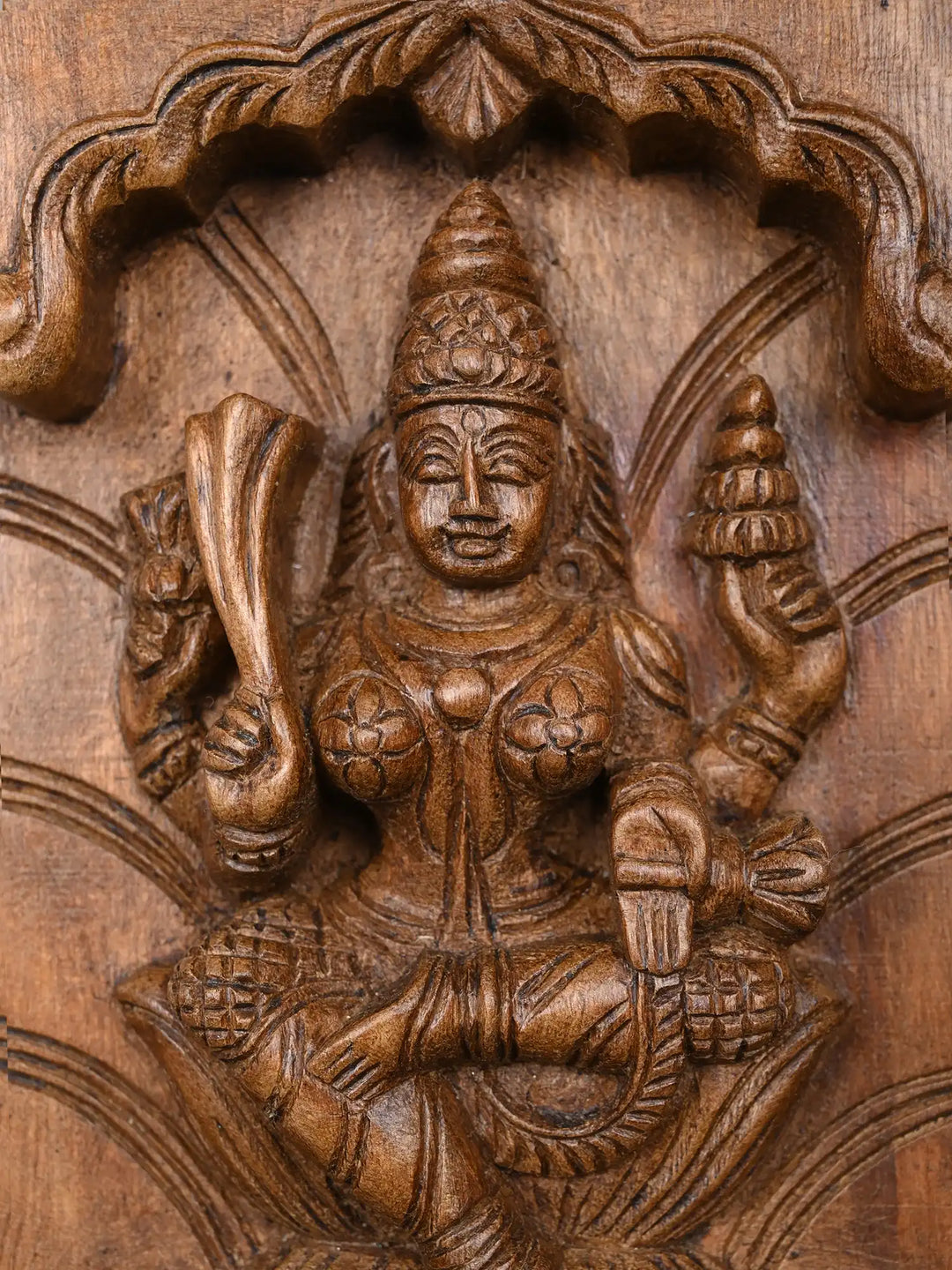 Vertical Astalakshmi Wall Mount Panel 45"