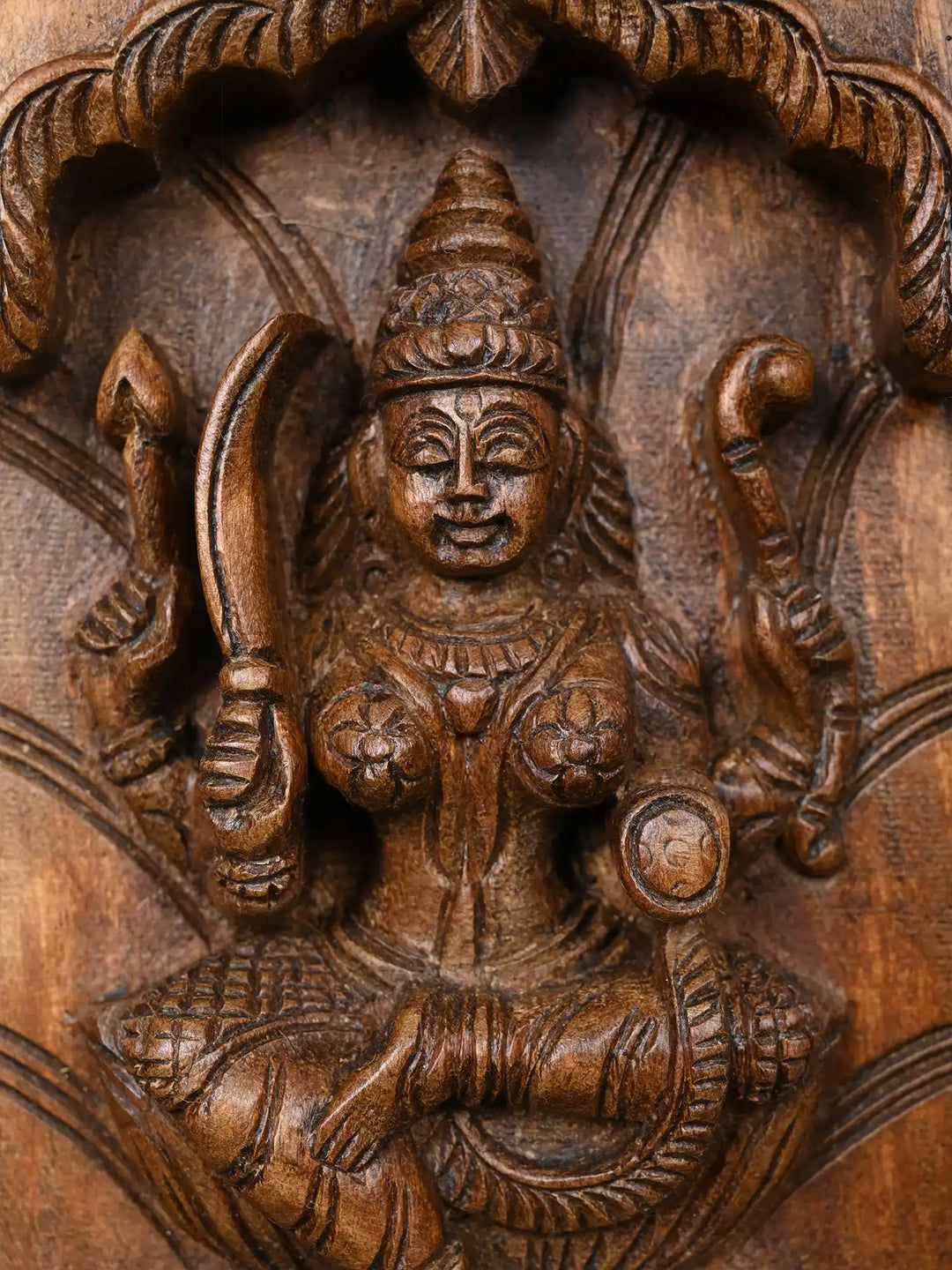 Vertical Astalakshmi Wall Mount Panel 45"